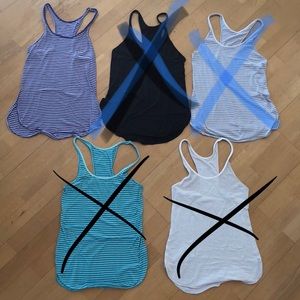 Lululemon Racerback Tanks