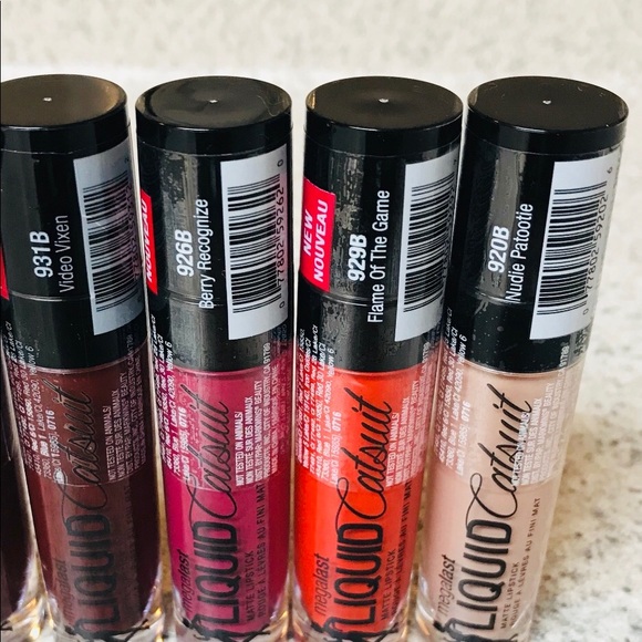 Wet n Wild Bundle Of 4 Megalast liquid catsuit - Picture 2 of 2