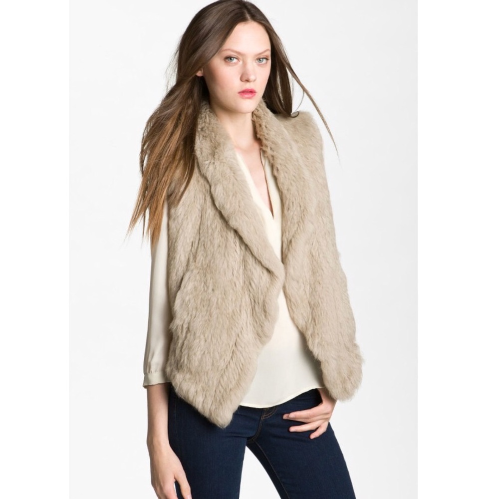June Rabbit Fur Vest