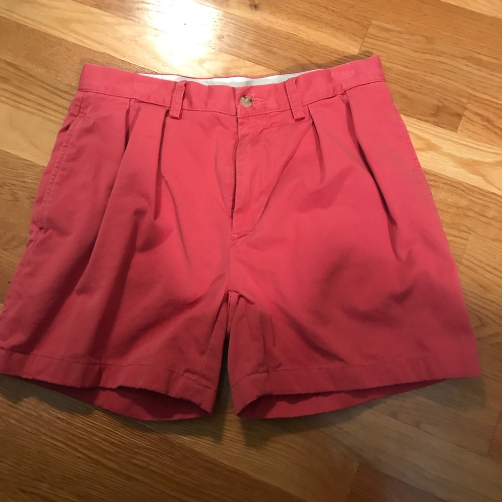 Coral Polo Shorts