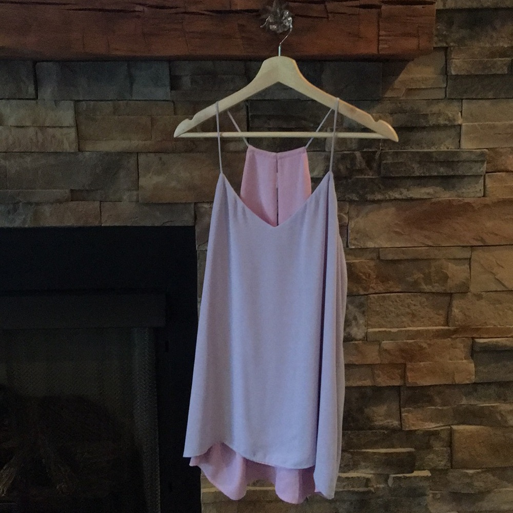 Reversible Lavendar Spagetti Strap Camisole/Tank