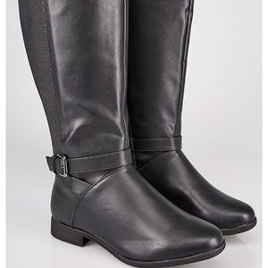 XL calf riding boot NWT