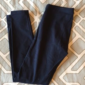 Ann Taylor navy blue leggings
