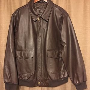 RedHead Leather Jacket  - Large