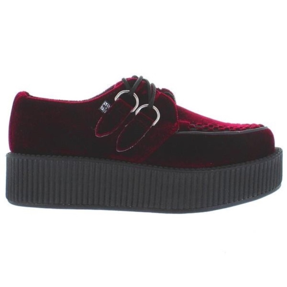 TUK Red Velvet Mondo Creepers