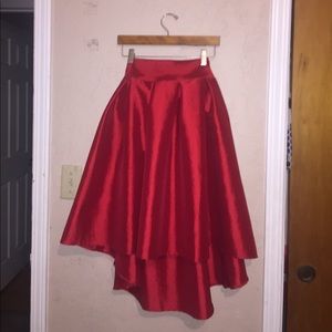 Red Christmas Skirt
