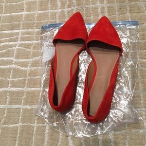 Madewell D’Orsay Suede Flats