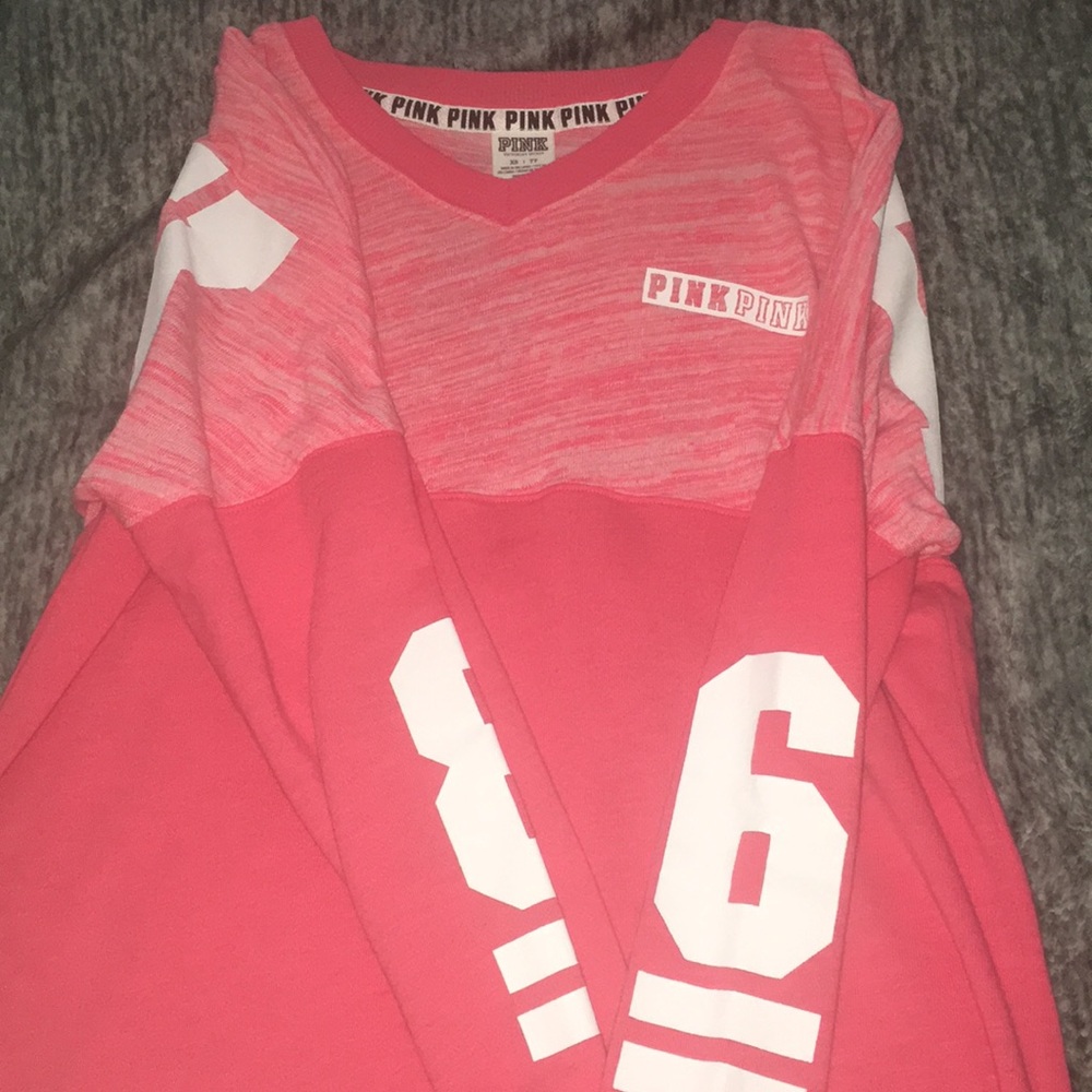 Pink long sleeve size XS