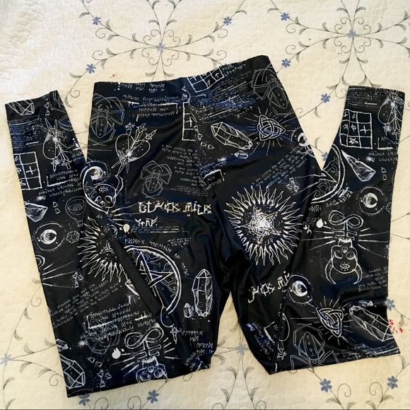 Black Milk Spell Bound Leggings - Picture 2 of 3