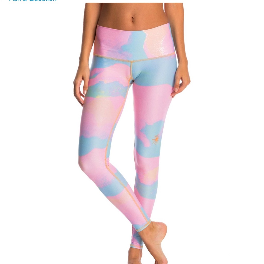 Teeki Hot Rainbow Moon Leggings