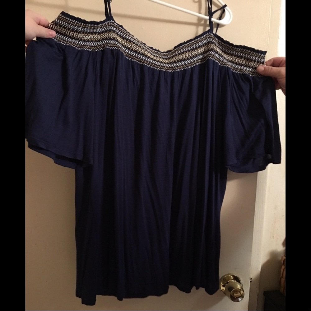 Women's Summer Off-Shoulder Shirt (3X)