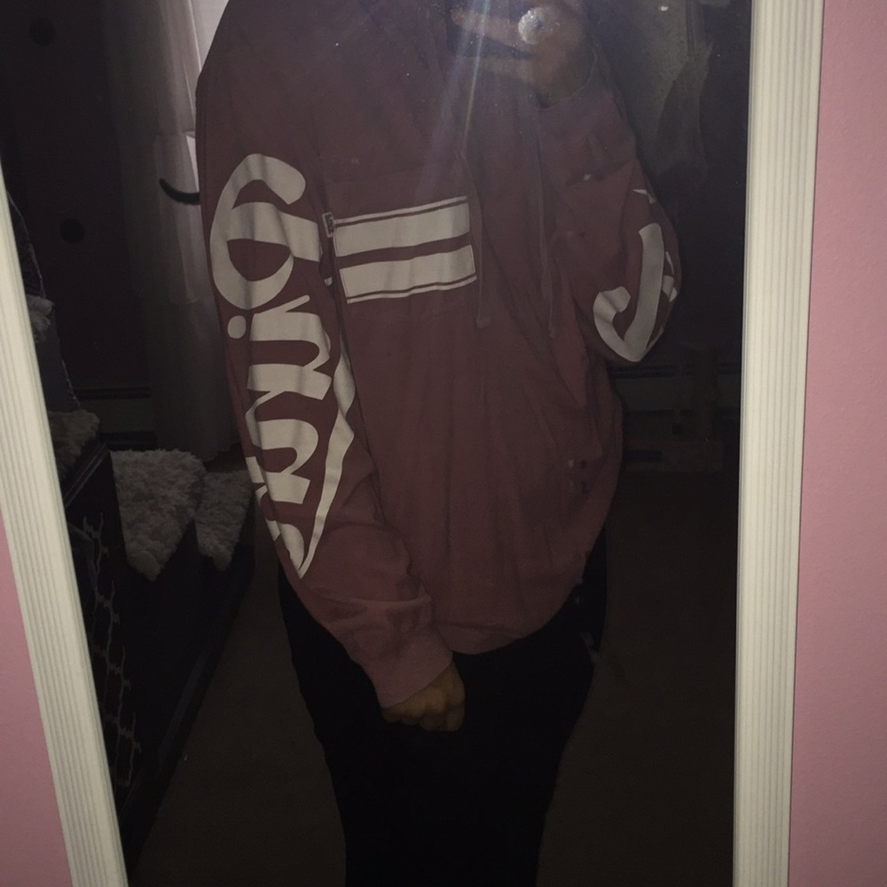 Victoria's Secret PINK hooded shirt