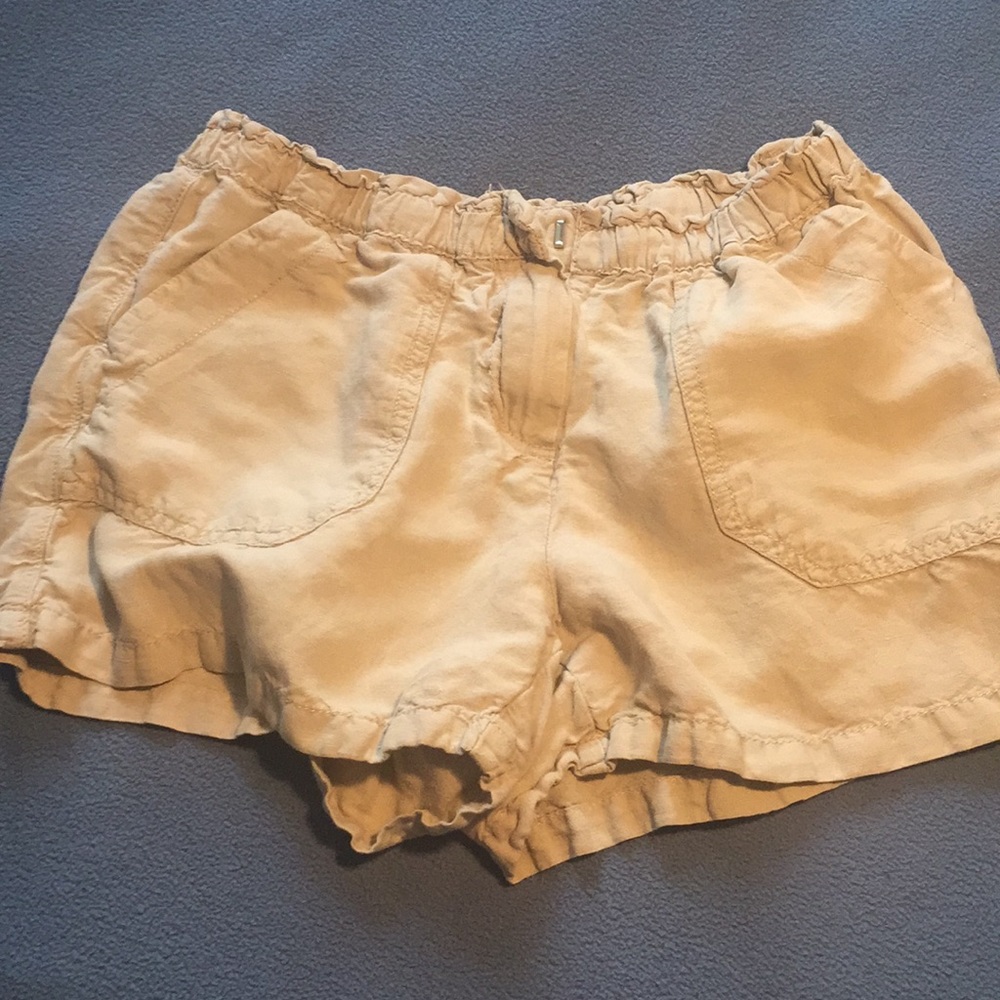 Linen shorts