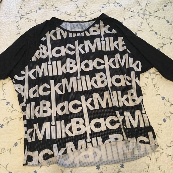 Black Milk Logo Jersey - Picture 1 of 3