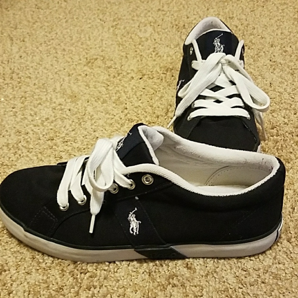 blue polo shoes