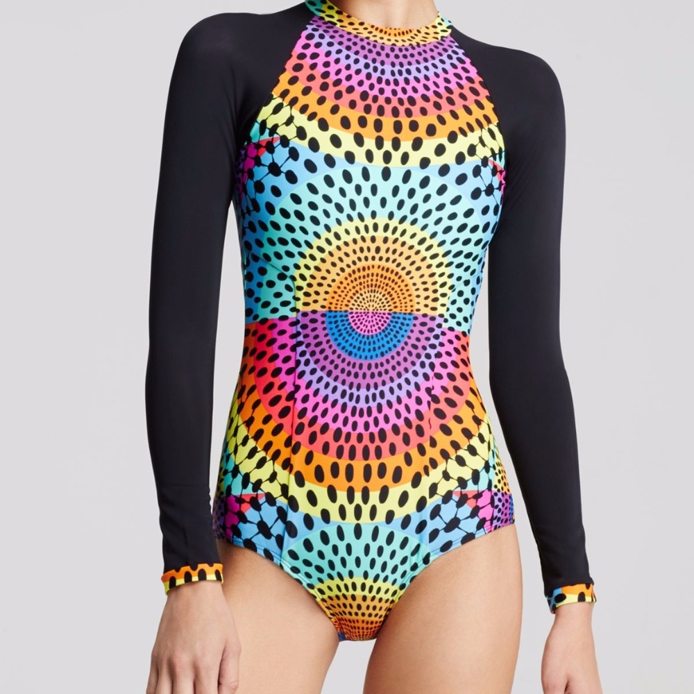ISO Mara Hoffman Electrolight one piece rashguard - Picture 1 of 1