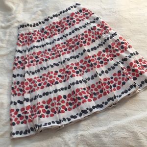 NWT J.crew berry midi skirt