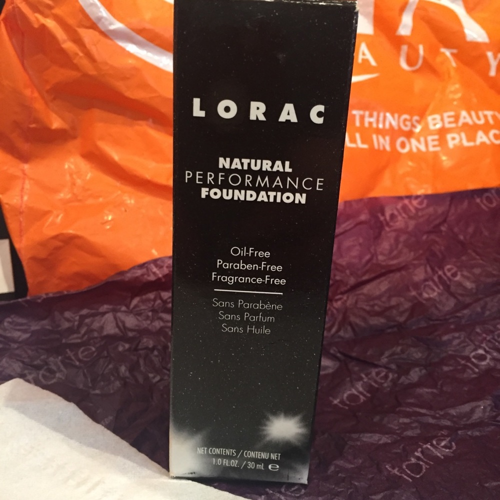 Lorac natural performance foundation! Light/Medium