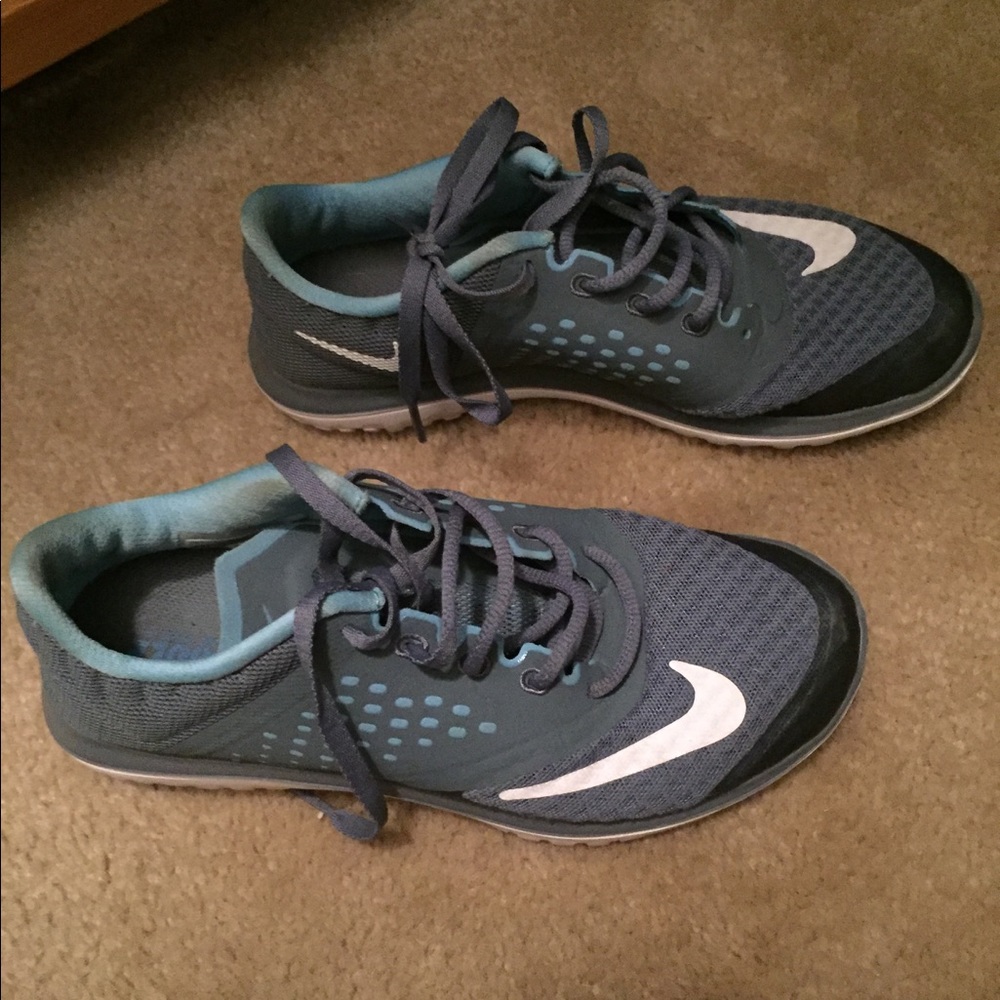 Blue nikes