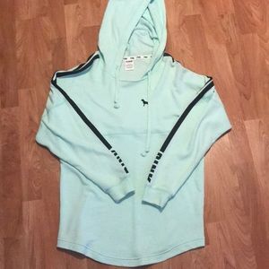 VS Pink Mint Sweatshirt w Hoodie