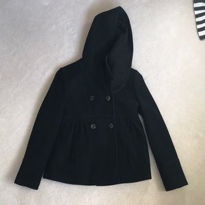 ANDREW MARC lined wool coat