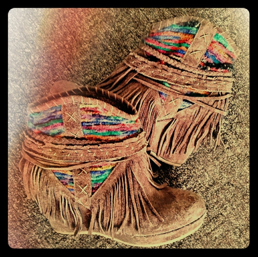Suede Festival Booties