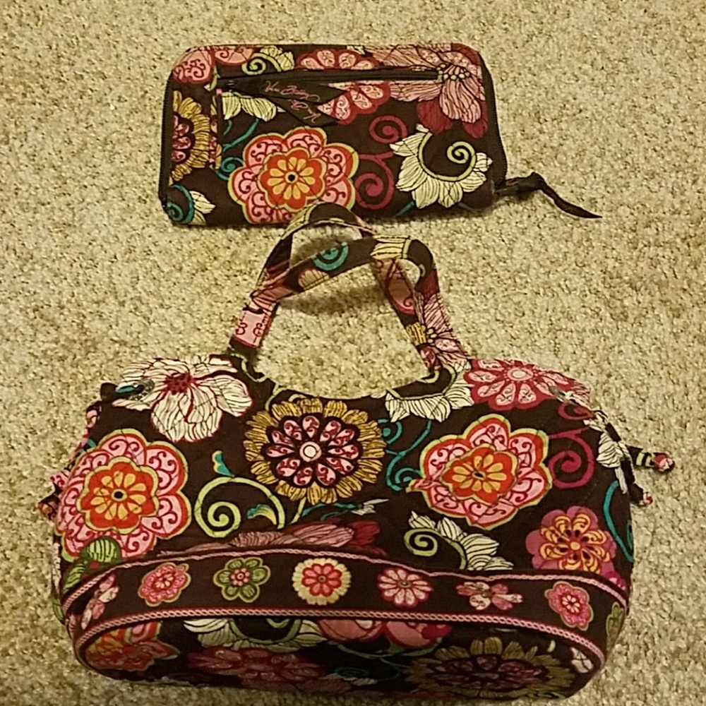 Vera Bradley purse and wallet