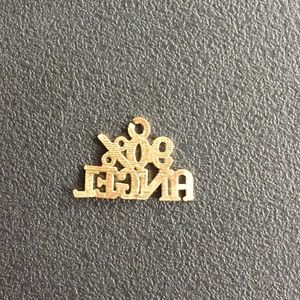 80 percent angel charm 10k gold