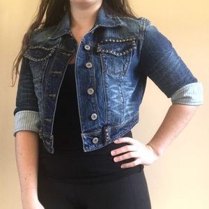 American Rag cropped Jean jacket