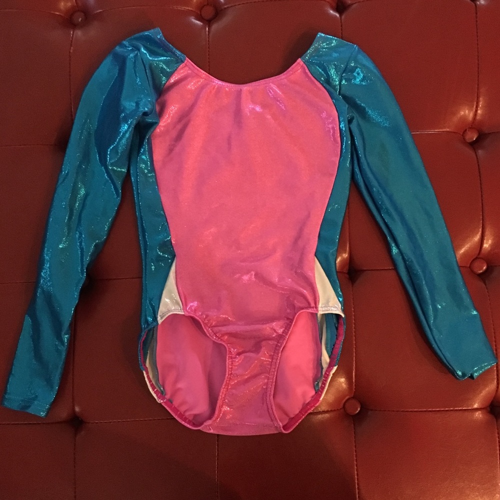 Girl’s long sleeve Gymnastics leotard