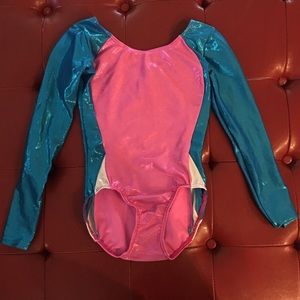 Girl’s long sleeve Gymnastics leotard