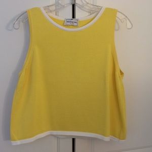 Henri Bendel sleeveless sweater shell