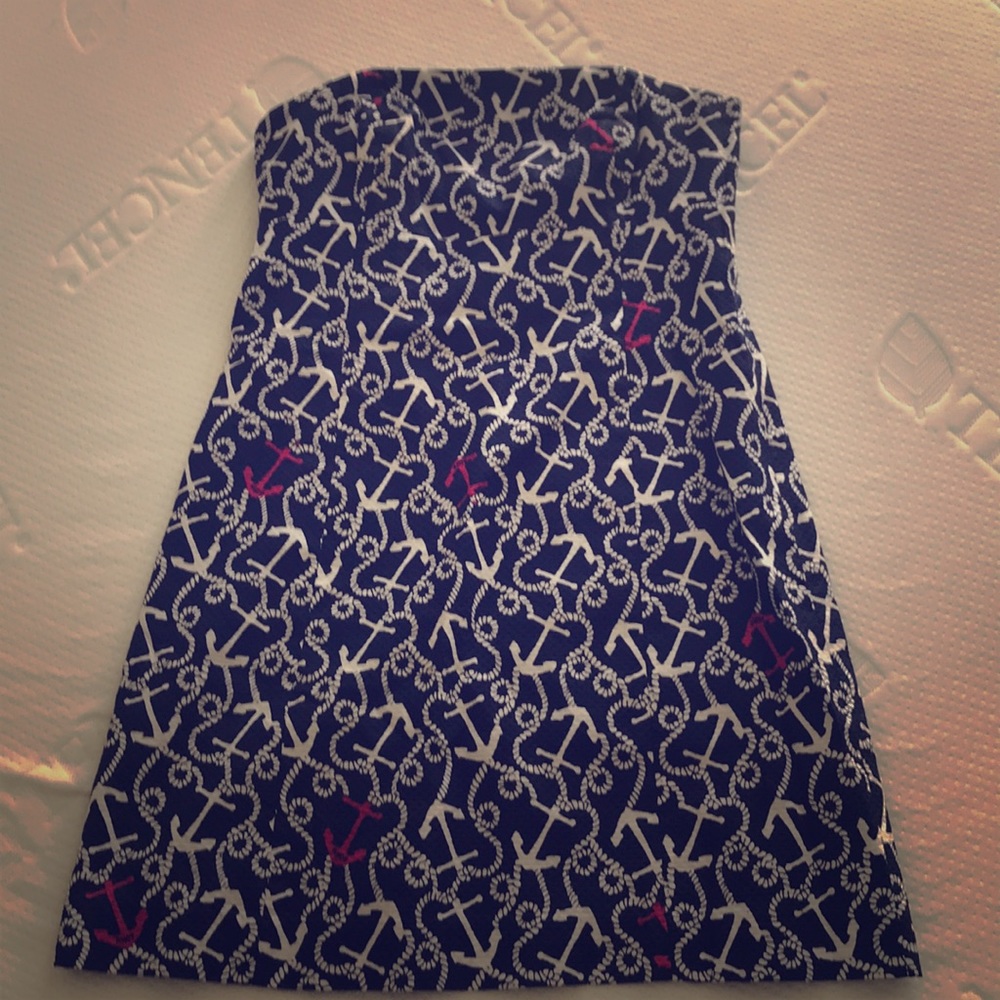 Lilly Pulitzer strapless dress size 4