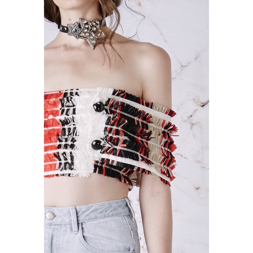 Red Hot for Rio Crop Top - Picture 3 of 6