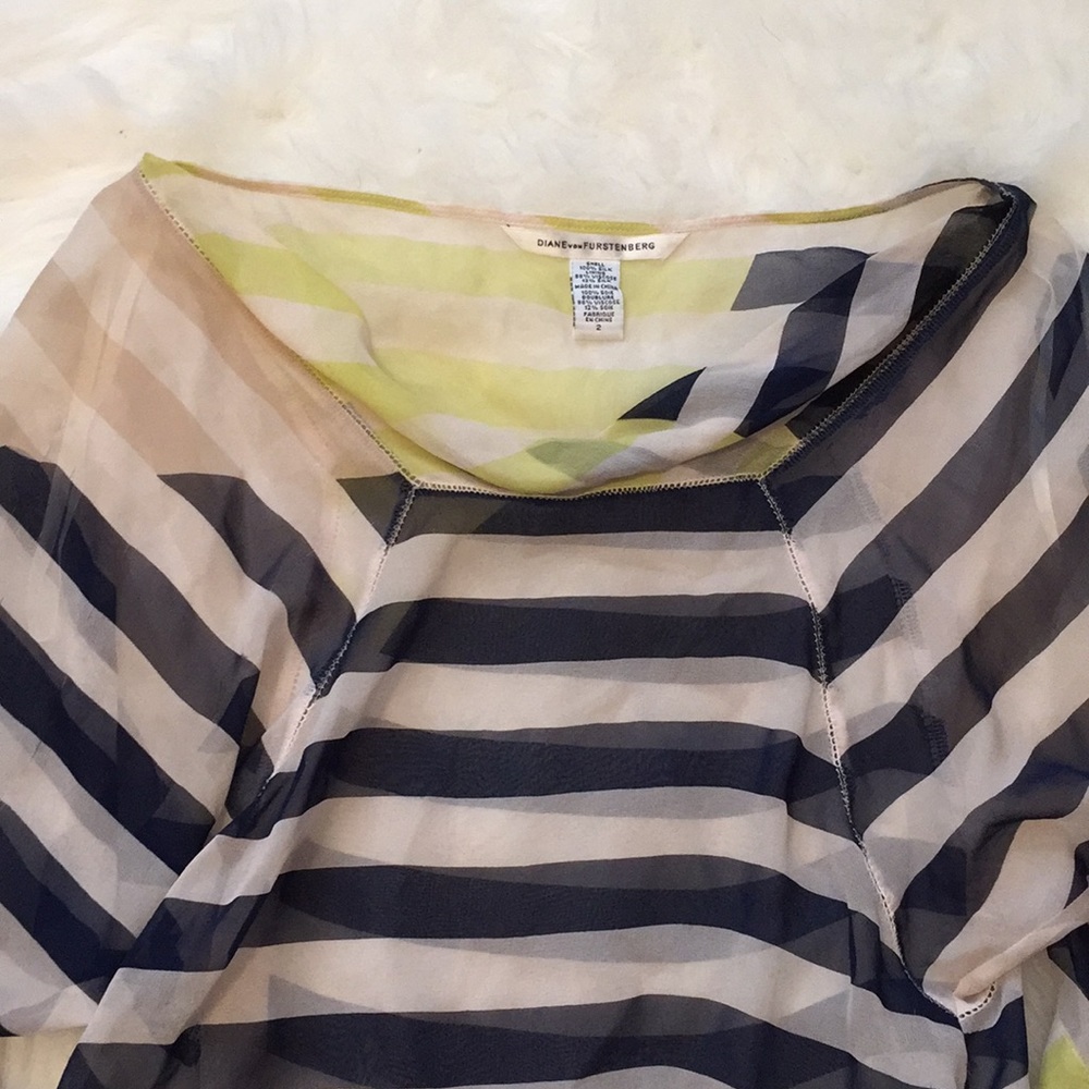 Diane von Furstenberg Helmina silk top - Picture 4 of 8