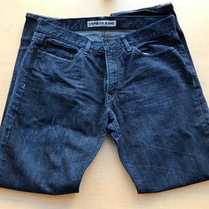 Express Jeans 36x34 Dark Wash