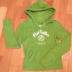 Hollister Green Hoodie