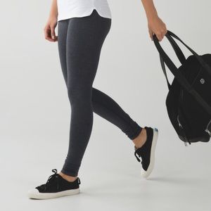 Gray high rise lululemon leggings