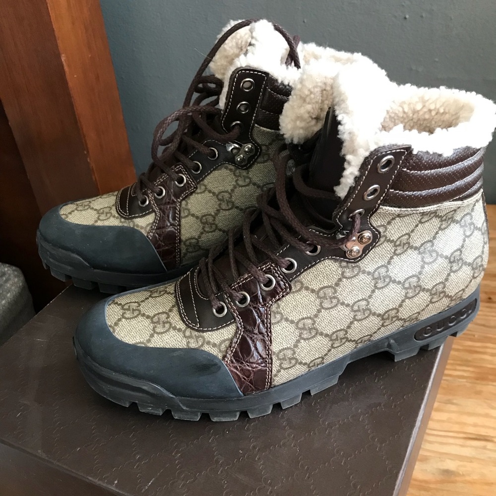 Men’s Gucci boots size 7 authentic