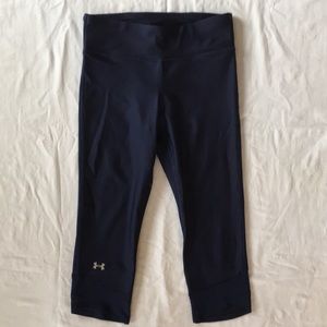 Under Armour Navy Workout Capris