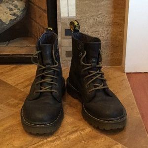 Matte Black Doc Martens
