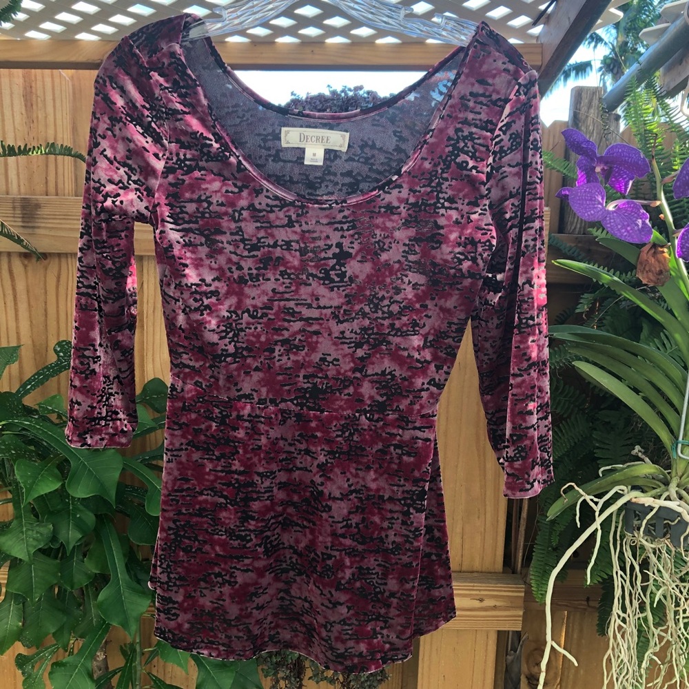 Decree purple blouse