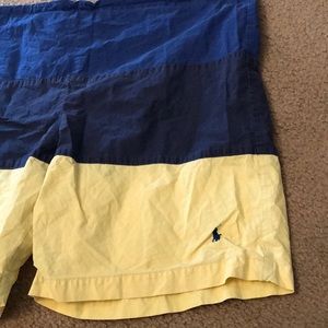 Vintage 90s Polo Swim Trunks Size 36