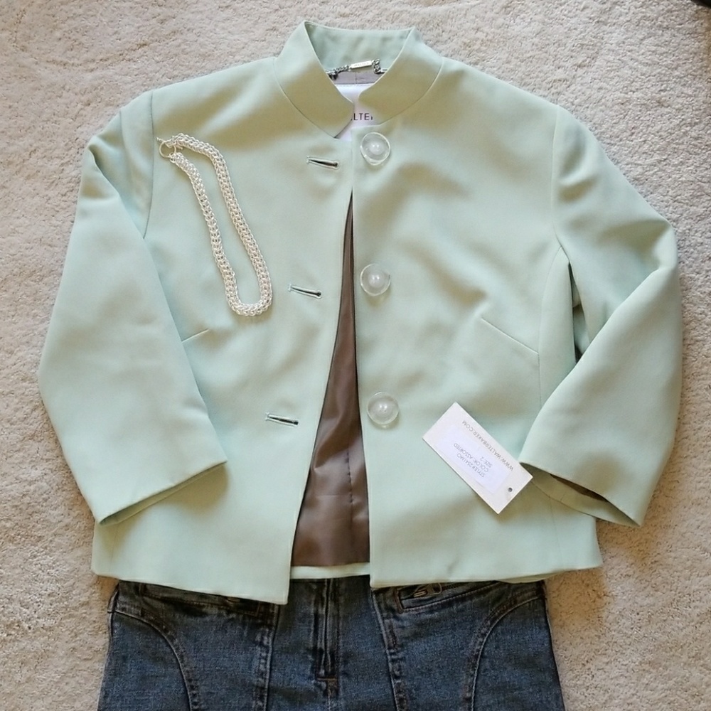 Vintage Walter Baker Mandarin Jacket