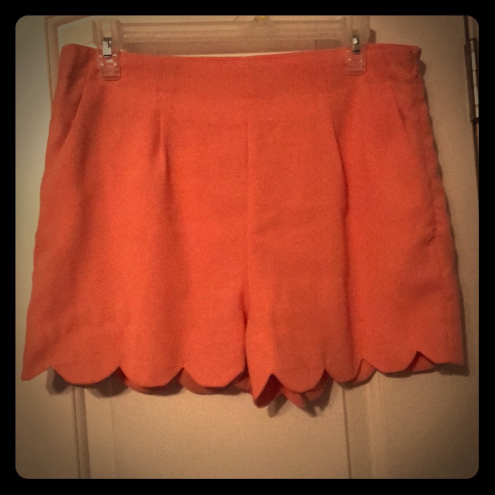 Light salmon colored shorts