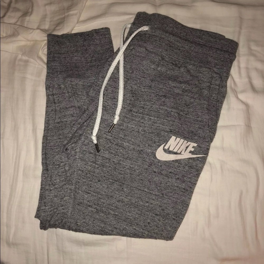 Nike Grey sweat Capri joggers