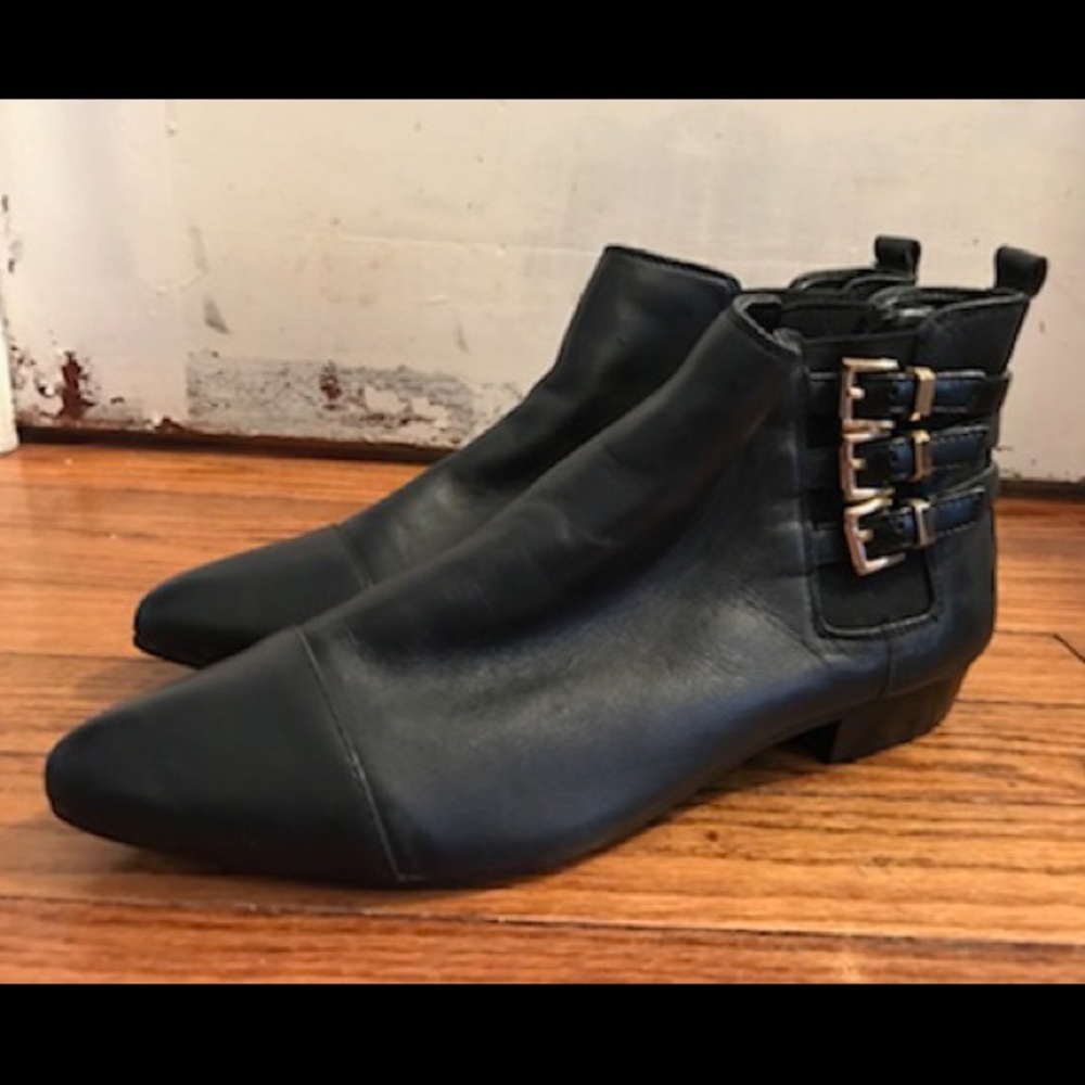 Vince Camuto Black Ankle Boots