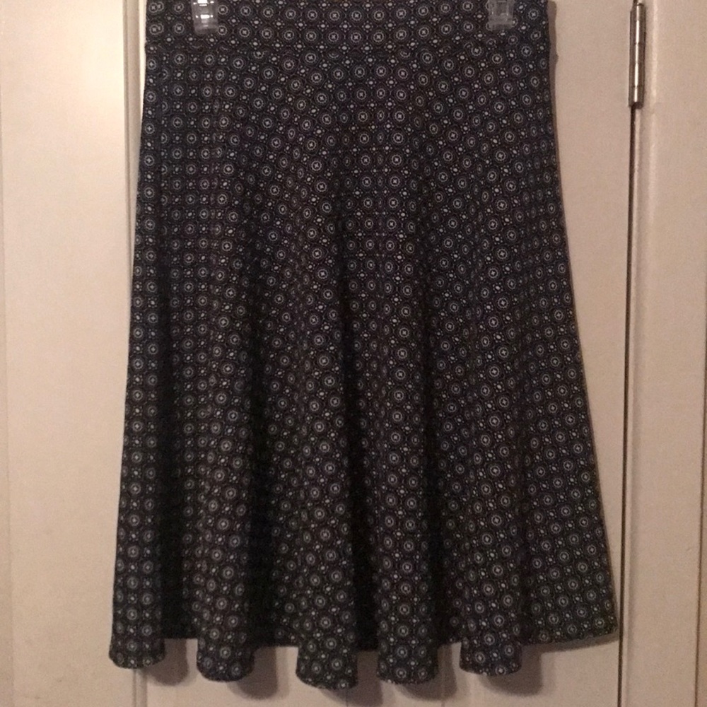 Black and white skirt