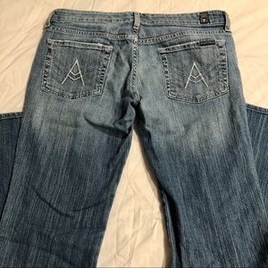 7 for all Mankind Bootcut Jeans Sz 30