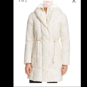 Cole Haans Ivory down coat